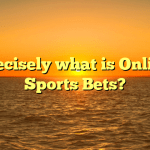 Precisely what is Online Sports Bets?