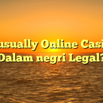 Is usually Online Casino Dalam negri Legal?